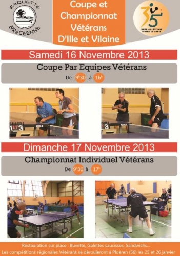 Compétitions Vétérans