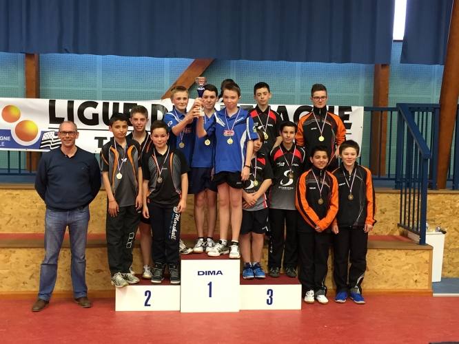 Les cadets vice-champions des interclubs régionaux !