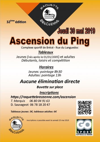 Ascension du ping 2019