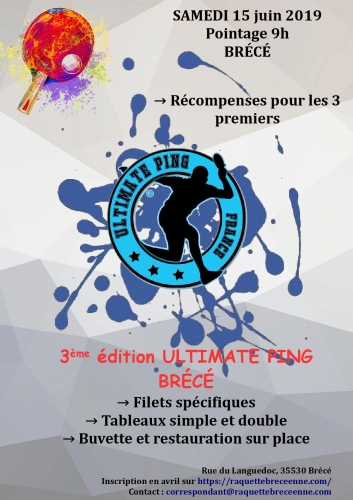 Utimate Ping samedi 15 juin