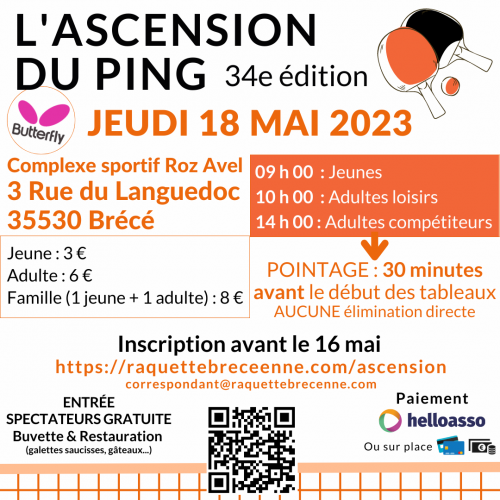 Ascension du Ping 34e édition