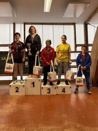 podium femmes competitions