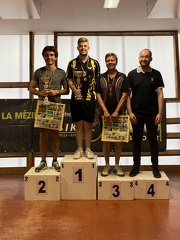 podium hommes competitions